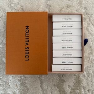 NEW Louis Vuitton Perfume Sample Set 8pc w/ Box – Authentic LV Fragrance Lot